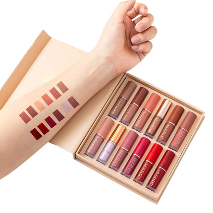 Muge Leen Thanks For The Love Lip Set 12 Pcs