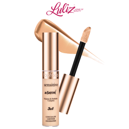 TOP FACE - Sensitive Mineral 3in1 Concealer, Contour & Foundation