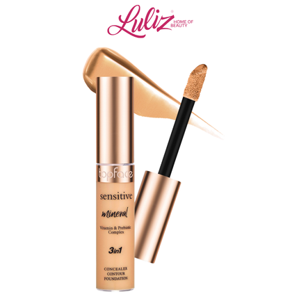 TOP FACE - Sensitive Mineral 3in1 Concealer, Contour & Foundation