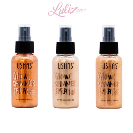 Ushas Glow Shimmer Spray 76Ml-04