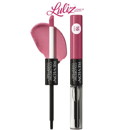 REVLON - Liquid Lipstick with Clear Lip Gloss