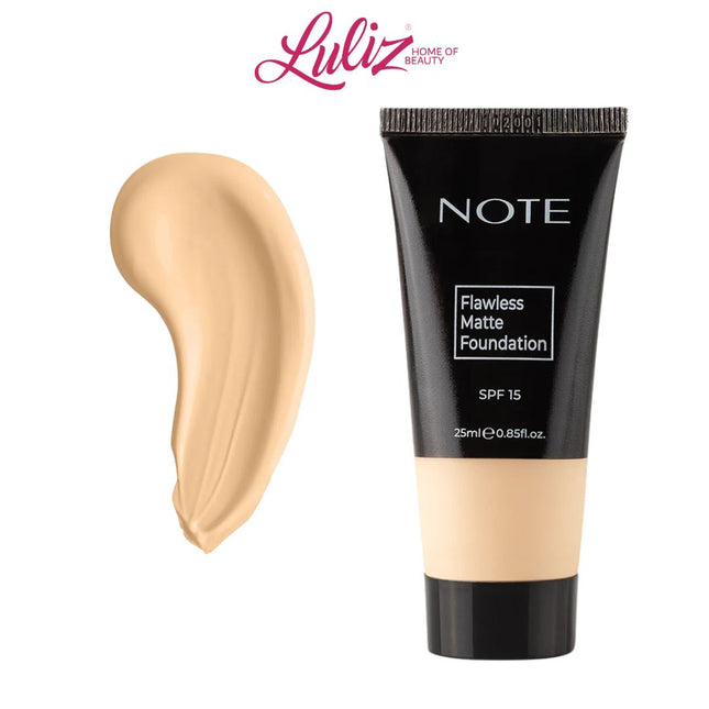 NOTE - Flawless Matte Foundation SPF15 25ML
