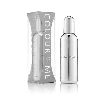 Colour Me - Silver Sport Eau de Parfum for Men 90ml