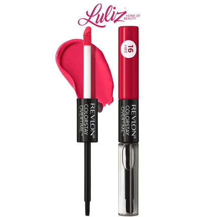 REVLON - Liquid Lipstick with Clear Lip Gloss