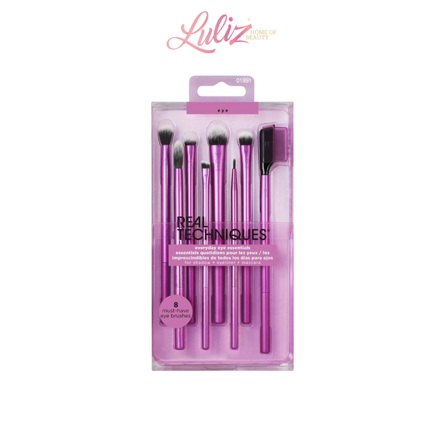 Real Techniques Everyday Eye Essentials Makeup Brush Kit