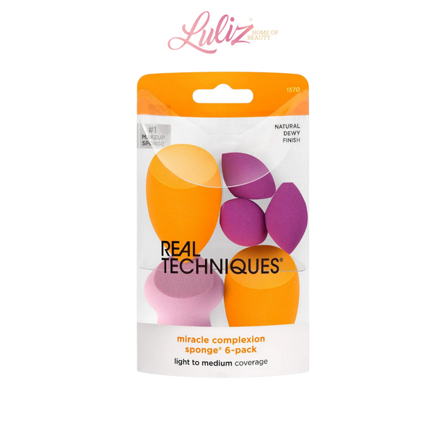 Real Techniques 6 Miracle Complexion Sponges