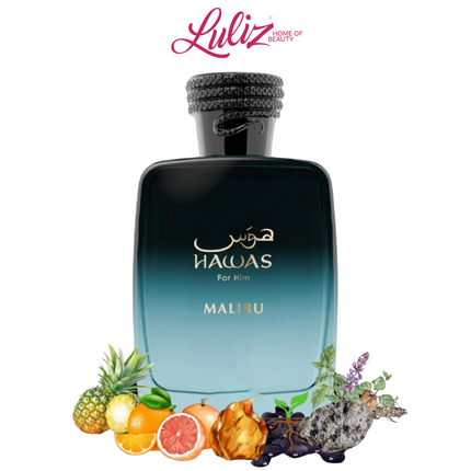 رصاصي - هوس ماليبو او دي بارفان 100 مل للرجال