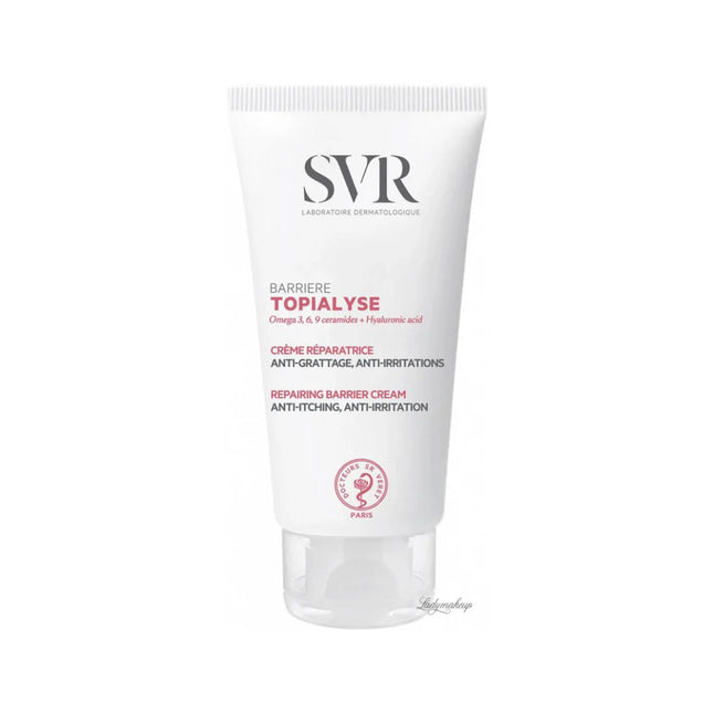 SVR Barriere Topialyse Omega 3,6,9 Ceramides + Hyaluronic Acid Face Cream 50ml