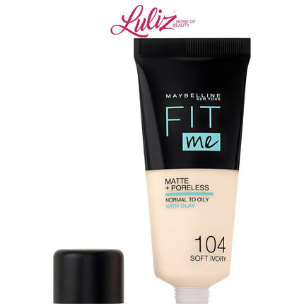 MAYBELLINE - fit me matte and poreless foundation
