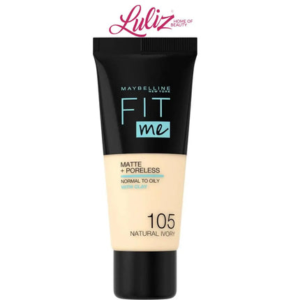 MAYBELLINE - fit me matte and poreless foundation