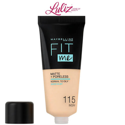 MAYBELLINE - fit me matte and poreless foundation