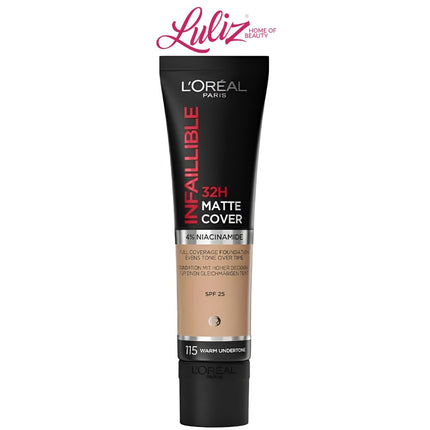 LOREAL PARIS - INFALLIBLE MATTE COVER 32H FOUNDATION