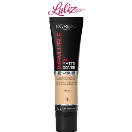 LOREAL PARIS - INFALLIBLE MATTE COVER 32H FOUNDATION