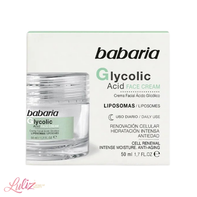 Babaria Glycolic Acid Face Cream 50Ml