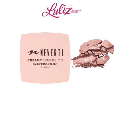 Neverti Creamy Dimension Waterproof Blush 001