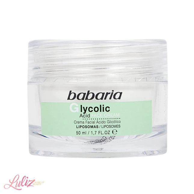 Babaria Glycolic Acid Face Cream 50Ml