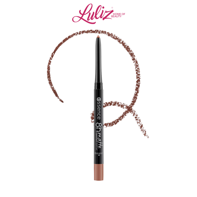 Essence 8H Matte Comfort Lip Liner Shades