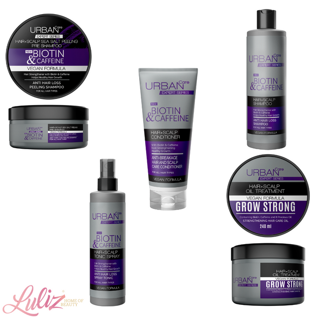 Urban Care Biotin & Caffeine Treatment Collection
