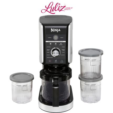نينجا - ماكينة صنع الايس كريم والمشروبات المثلجة 10 في 1 كريمي ديلوكس NC501UK