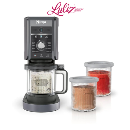 نينجا - ماكينة صنع الايس كريم والمشروبات المثلجة 10 في 1 كريمي ديلوكس NC501UK