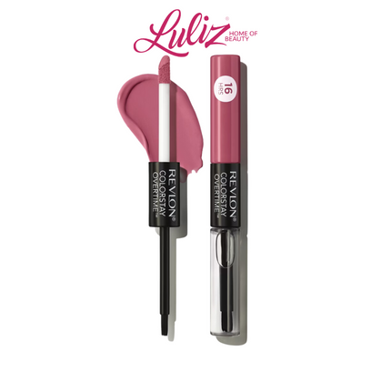 Revlon Liquid Lipstick with Clear Lip Gloss - 220