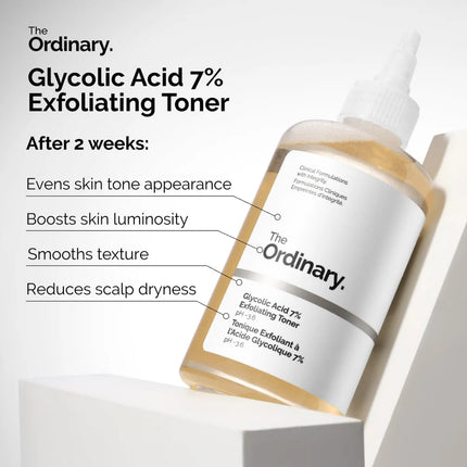 THE ORDINARY - Glycolic Acid 7% Exfoliating Toner 240Ml