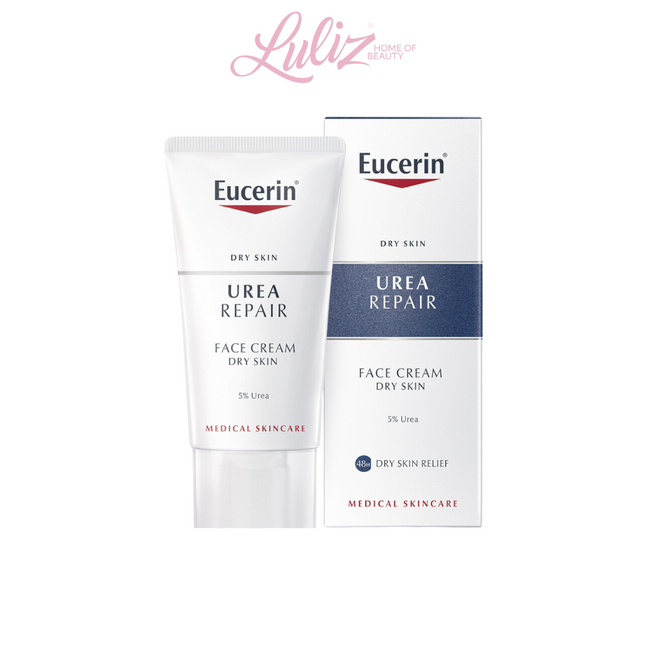 Eucerin Dry Skin Replenishing Face Cream 5% Urea 50Ml