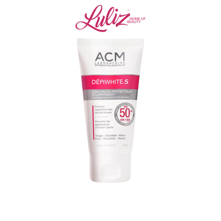 ACM Depiwhite.S Whitening Photo-protector Skincare 50Ml