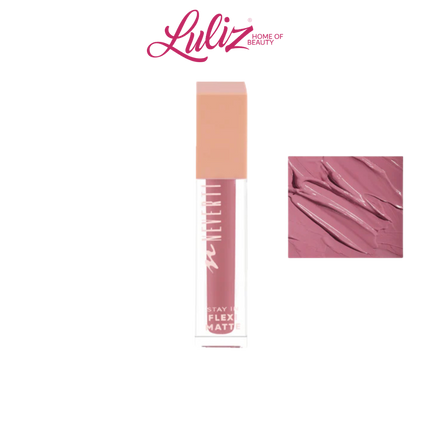 Neverti Stay In Flexi Matte Liquid Lipstick Warm Honey 004