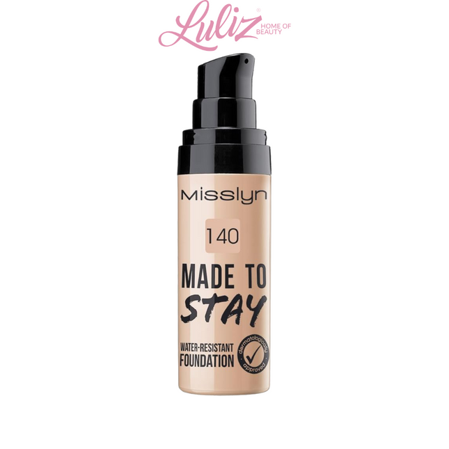 Misslyn Foundation Made to Stay Water Resistant Foundation 140