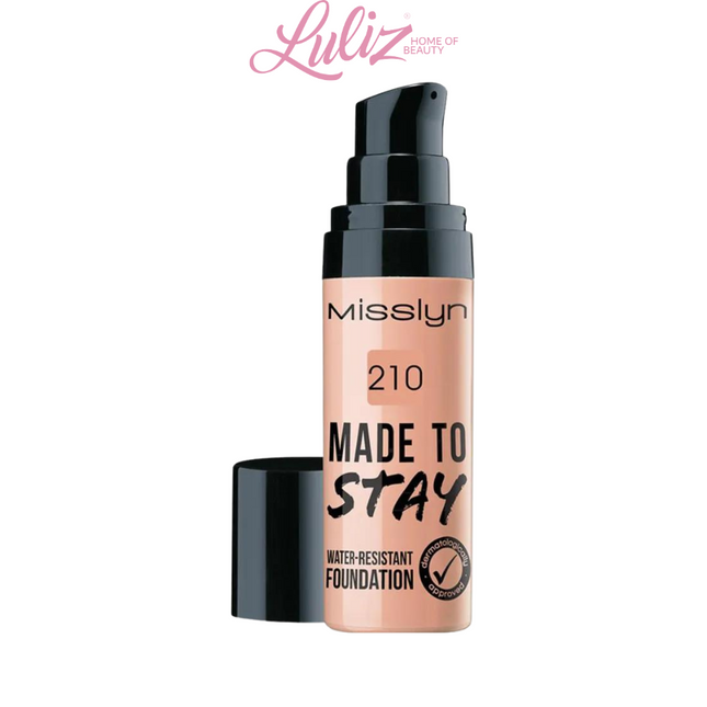 Misslyn Foundation Made to Stay Water Resistant Foundation 210