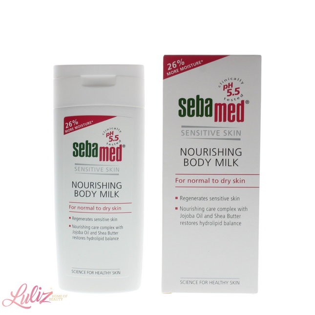 SebaMed Nourishing Body Milk For Normal To Dry Skin 200Ml