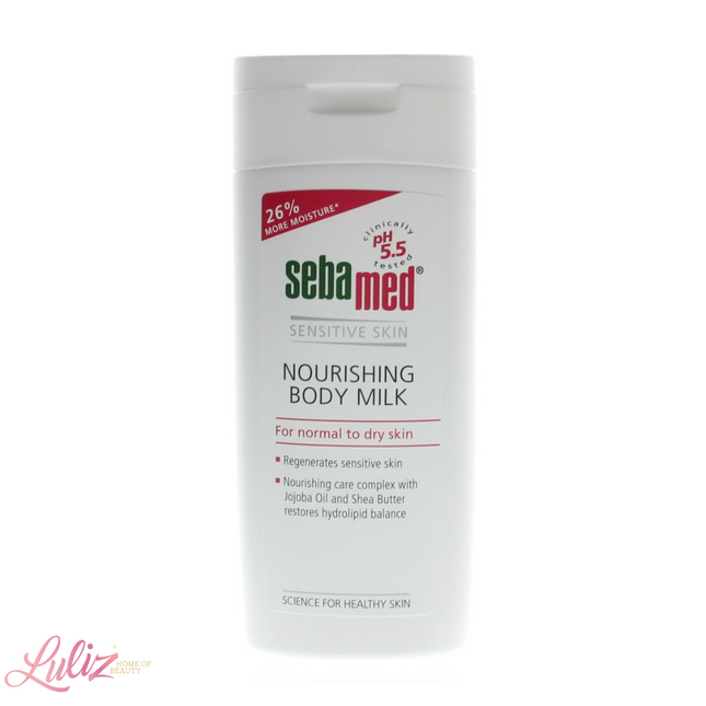 SebaMed Nourishing Body Milk For Normal To Dry Skin 200Ml
