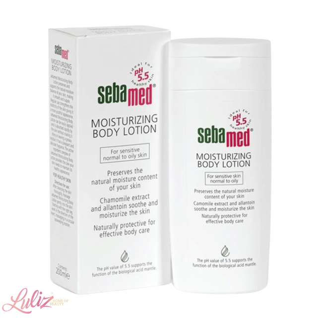 SebaMed Moisturizing Body Lotion For Sensitive Normal To Oily Skin 200Ml