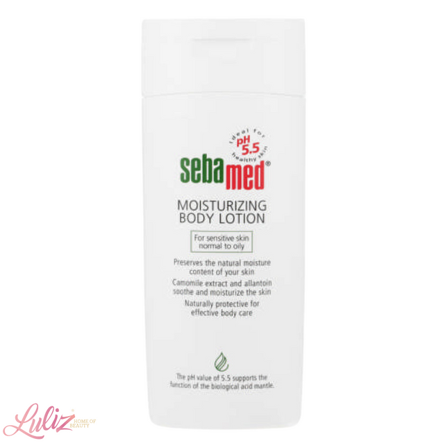 SebaMed Moisturizing Body Lotion For Sensitive Normal To Oily Skin 200Ml