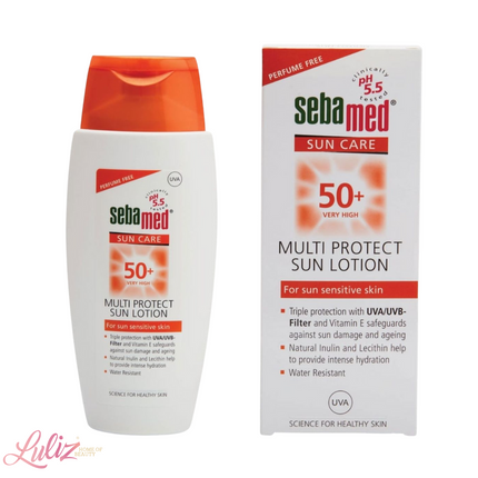 سباميد لوشن الحماية المتعددة من الشمس SPF+50
