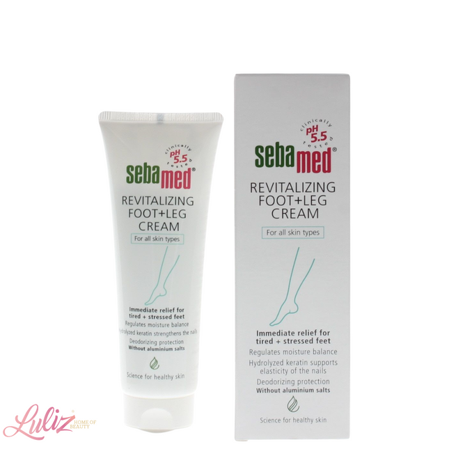 SebaMed Revitalizing Foot + Leg Cream 75Ml