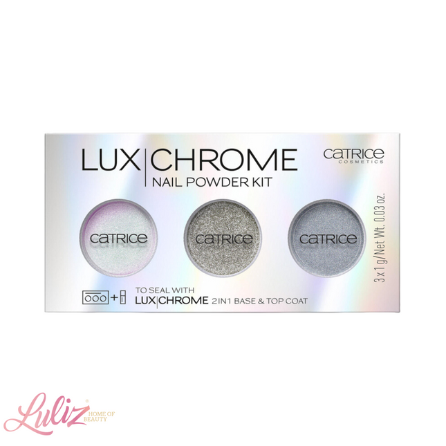 Catrice LuxChrome Nail Powder Kit - 01