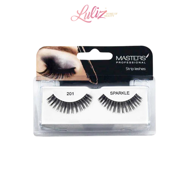 Masters Professional Strip Lashes Sparkle - 201