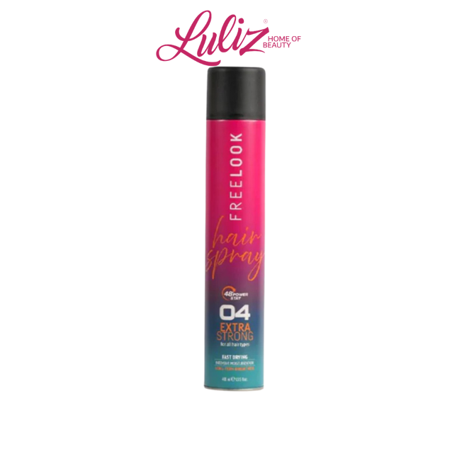 Freelook 04 Extra Strong Hair Spray 400Ml
