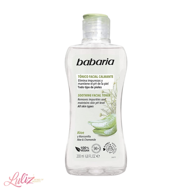 Babaria Soothing Facial Toner 200Ml