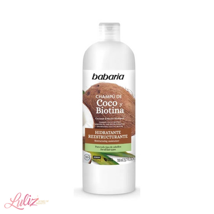 Babaria Coconut and Biotin Moisturizing Shampoo 700Ml