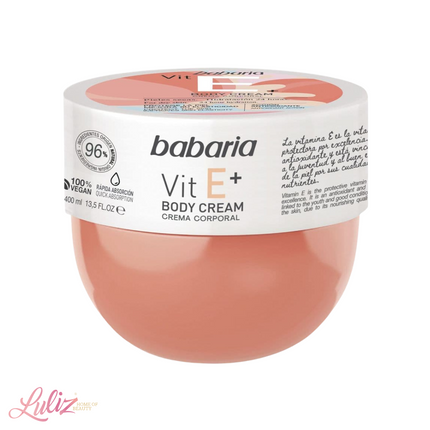 Babaria Vitamin E Body Cream 400Ml