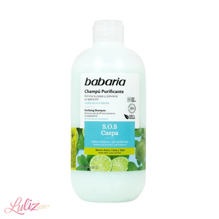 Babaria Sos Dandruff Purifying Shampoo 500Ml