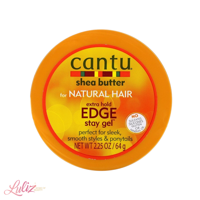Cantu Extra Hold Edge Setting Gel with Shea Butter – 64 g