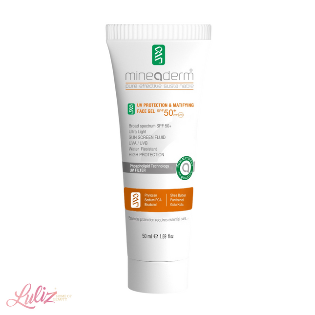 ماينديرم جل الوجه مطفي للحماية من الأشعة فوق البنفسجية SPF50+ 50مل