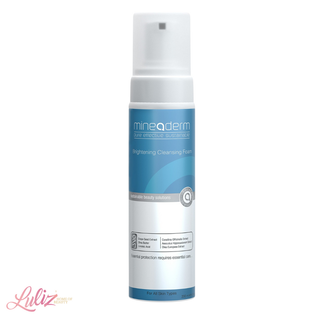 Mineaderm Brightening Cleansing Foam 200Ml