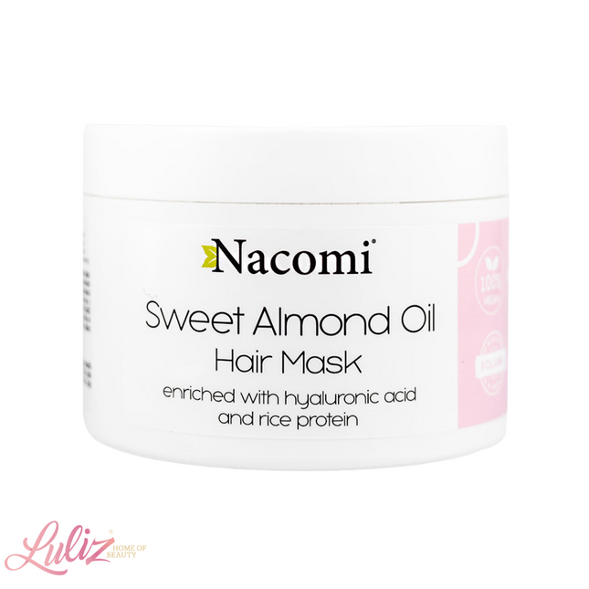 Nacomi Almond Oil Hair Mask With Hyaluronic Acid And Rice Protein 200Ml