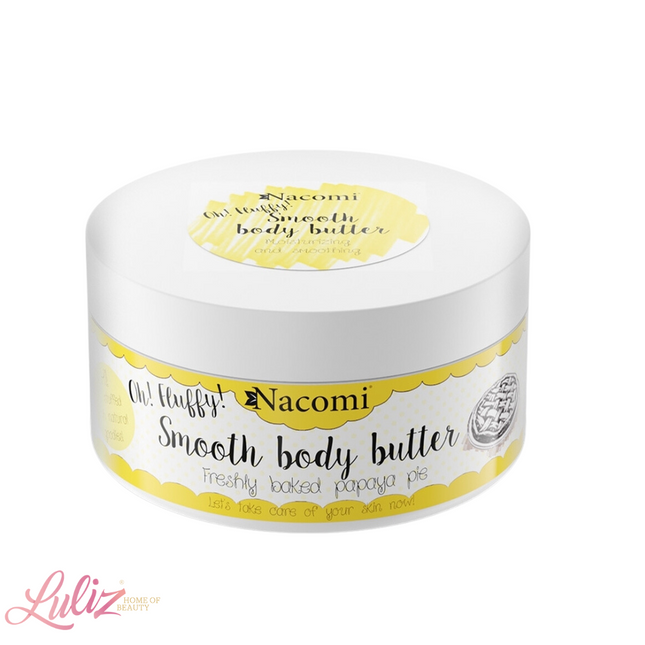 Nacomi Smooth Body Butter Freshly Baked Papaya Pie 100G