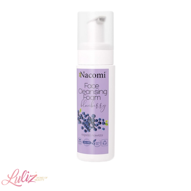 Nacomi Face Cleansing Foam Blueberry 150Ml